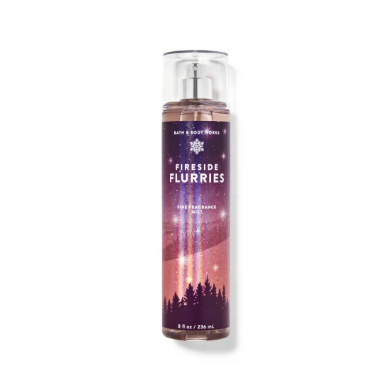Bath & Body Works Fireside Flurries Fine Fragrance Mist 8 Fl Oz / 236 ML 3 Bath & Body Works Fireside Flurries Fine Fragrance Mist 8 Fl Oz / 236 ML