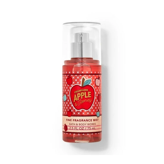 Bath & Body Works Champagne Apple Honey Travel Size Fine Fragrance Mist 2.5 Fl Oz / 75 ML 4 Bath & Body Works Champagne Apple Honey Travel Size Fine Fragrance Mist 2.5 Fl Oz / 75 ML - Image 2