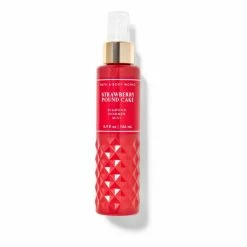 Bath & Body Works Strawberry Pound Cake Diamond Shimmer Mist 4.9 Fl Oz / 146 ML
