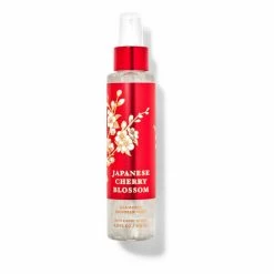 Bath & Body Works Japanese Cherry Blossom Diamond Shimmer Mist 4.9 Fl Oz/ 146 ML