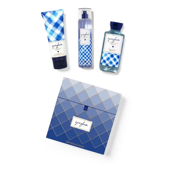 Bath & Body Works Gingham Gift Set 3 Bath & Body Works Gingham Gift Set