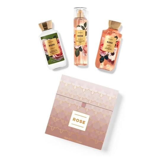 Bath & Body Works Rose Gift Set 3 Bath & Body Works Rose Gift Set