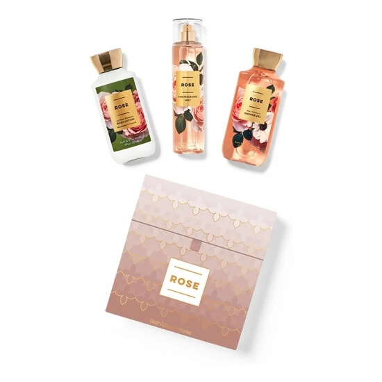 Bath & Body Works Rose Gift Set 4 Bath & Body Works Rose Gift Set - Image 2