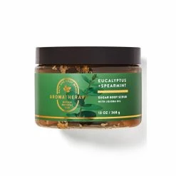 Bath & Body Works Eucalyptus Spearmint Sugar Body Scrub 13 Oz / 368 G