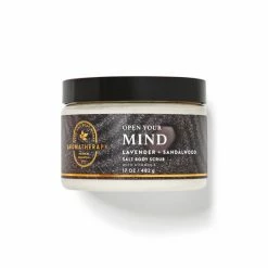 Bath & Body Works Lavender Sandalwood Salt Body Scrub 17 Oz / 482 G