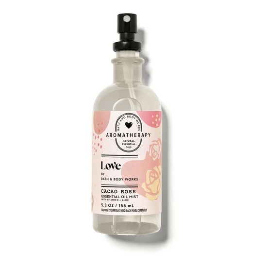 Bath & Body Works Cacao Rose Essential Oil Mist 5.3 Fl Oz / 156 ML 4 Bath & Body Works Cacao Rose Essential Oil Mist 5.3 Fl Oz / 156 ML - Image 2