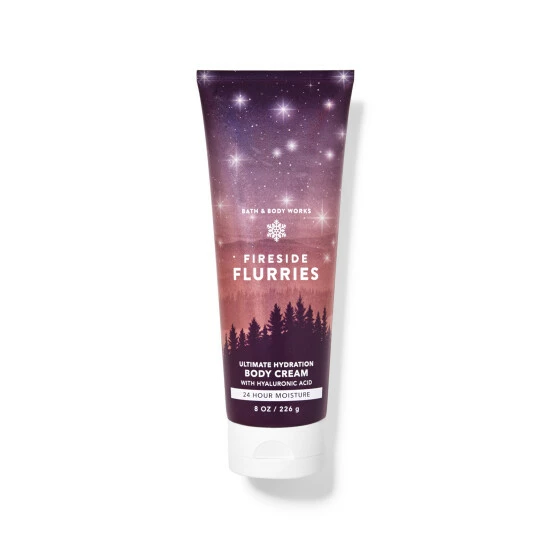Bath & Body Works Fireside Flurries Ultimate Hydration Body Cream 8 Oz / 226 G 3 Bath & Body Works Fireside Flurries Ultimate Hydration Body Cream 8 Oz / 226 G
