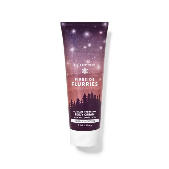 Bath & Body Works Fireside Flurries Ultimate Hydration Body Cream 8 Oz / 226 G 4 Bath & Body Works Fireside Flurries Ultimate Hydration Body Cream 8 Oz / 226 G - Image 2