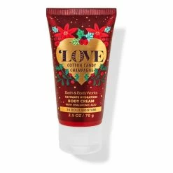Bath & Body Works Cotton Candy Champagne Travel Size Ultimate Hydration Body Cream 2.5 Oz / 70 G