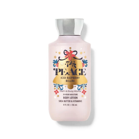 Bath & Body Works Iced Raspberry Bellini Super Smooth Body Lotion 8 Fl Oz / 236 ML 3 Bath & Body Works Iced Raspberry Bellini Super Smooth Body Lotion 8 Fl Oz / 236 ML