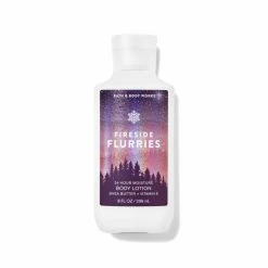 Bath & Body Works Fireside Flurries Super Smooth Body Lotion 8 Fl Oz / 236 ML