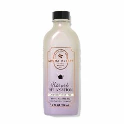 Bath & Body Works Lavender Mint Tea Body And Massage Oil 4 Fl Oz / 118 Ml