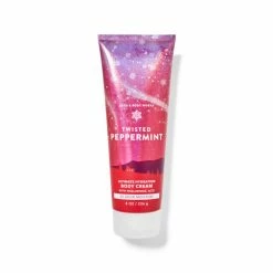 Bath & Body Works Twisted Peppermint Ultimate Hydration Body Cream 8 Oz / 226 G