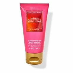 Bath & Body Works Bahamas Passionfruit Banana Flower Travel Size Ultimate Hydration Body Cream