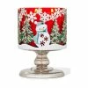 Bath & Body Works SILVER NICKEL Winter Scene Pedestal 3Wick Candle Holder 1 Bath & Body Works SILVER NICKEL Winter Scene Pedestal 3Wick Candle Holder -Bath & Body Works Shop unnamed file 355
