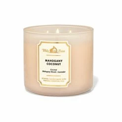 Bath & Body Works Mahogany Coconut 3-Wick Candle 411 G