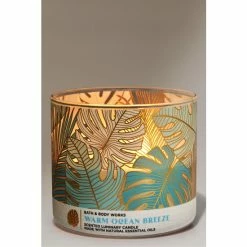 Bath & Body Works Warm Ocean Breeze 3-Wick Candle 411 G