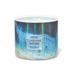 Bath & Body Works Turquoise Waters 3 Wick Candle