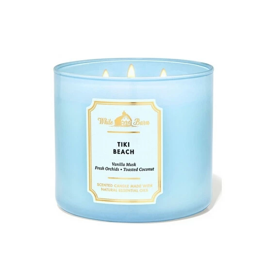 Bath & Body Works Tiki Beach Tiki Beach 3-Wick Scented Candle 411 G 4 Bath & Body Works Tiki Beach Tiki Beach 3-Wick Scented Candle 411 G - Image 2