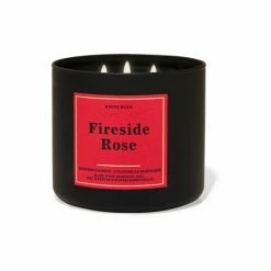 Bath & Body Works Fireside Rose Fireside Rose 3-Wick Scented Candle 411 G