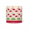 Bath & Body Works Flamingo Flock 3-Wick Candle Holder