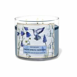 Bath & Body Works Clear Fresh Spring Morning 3Wick Candle