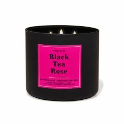 Bath & Body Works Black Tea Rose Black Tea Rose 3-Wick Scented Candle 411 G