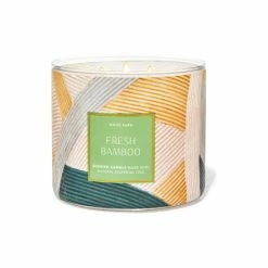Bath & Body Works Fresh Bamboo 3 Wick Candle 411 G