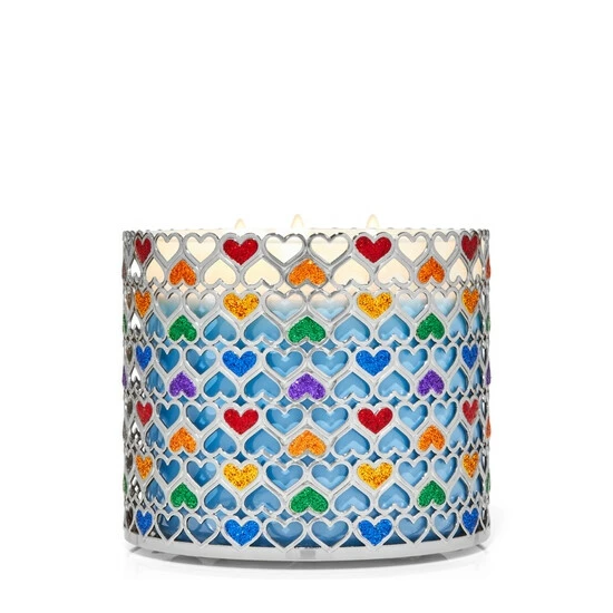 Bath & Body Works Silver Nickle Candle Sleeve 4 Bath & Body Works Silver Nickle Candle Sleeve - Image 2