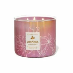 Bath & Body Works Passionfruit & Banana Flower 3-Wick Candle 411 G
