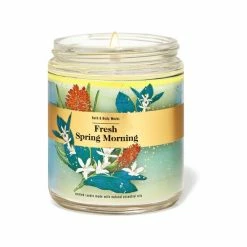 Bath & Body Works Fresh Morning Spring Fresh Spring Morning Single Wick Candle 5 Bath & Body Works Fresh Morning Spring Fresh Spring Morning Single Wick Candle -Bath & Body Works Shop unnamed file 575