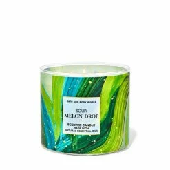 Bath & Body Works Sour Melon Drop 3Wick Scented Candle 411g -Bath & Body Works Shop unnamed file 583