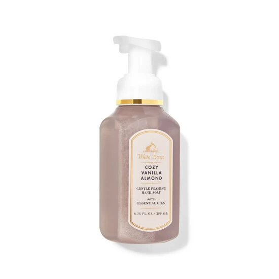 Bath & Body Works Cozy Vanilla & Almond Gentle Foaming Hand Soap 259ml 3 Bath & Body Works Cozy Vanilla & Almond Gentle Foaming Hand Soap 259ml