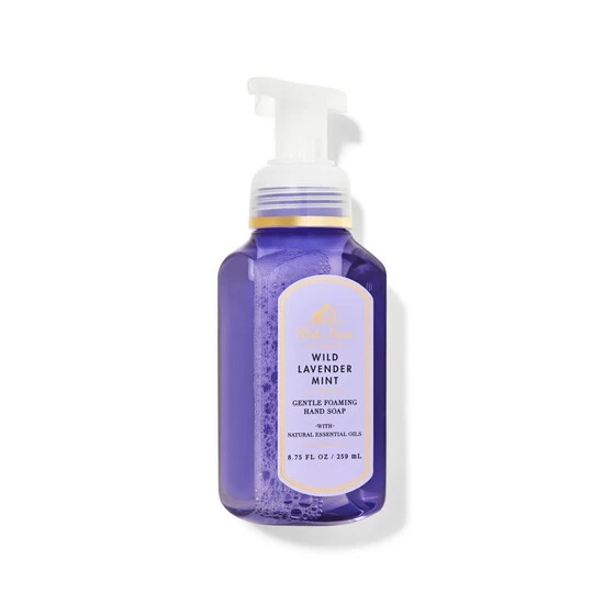 Bath & Body Works Wild Lavender Mint Gentle Foaming Hand Soap 259ml 4 Bath & Body Works Wild Lavender Mint Gentle Foaming Hand Soap 259ml - Image 2