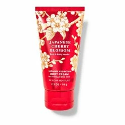 Bath & Body Works Japanese Cherry Blossom Travel Size Ultimate Hydration Body Cream 2.5 Oz / 70 G -Bath & Body Works Shop unnamed file 71