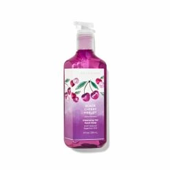 Bath & Body Works Black Cherry Merlot Cleansing Gel Hand Soap 8 Fl Oz / 236 ML