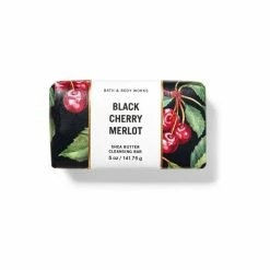Bath & Body Works Black Cherry Merlot Shea Butter Cleansing Bar 141 G