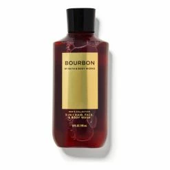 Bath & Body Works Bourbon 3-in-1 Hair, Face & Body Wash 10 Fl Oz / 295 ML