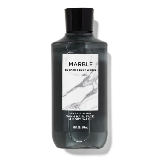 Bath & Body Works Marble 3-in-1 Hair, Face &Body Wash 295ml 3 Bath & Body Works Marble 3-in-1 Hair, Face &Body Wash 295ml