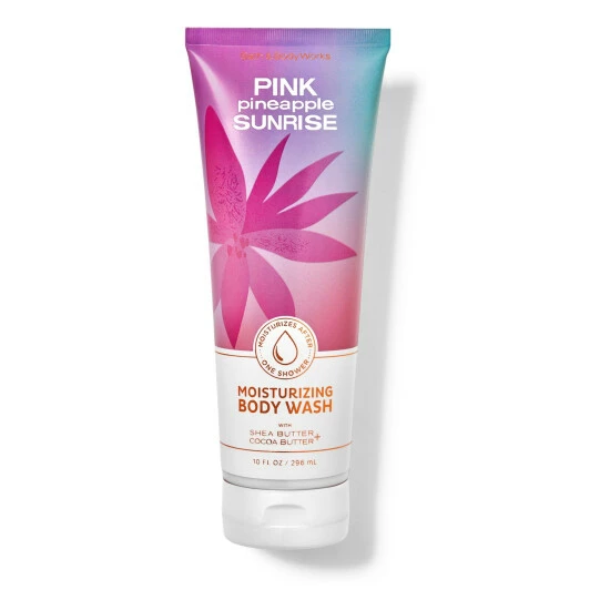 Bath & Body Works Pink Pineapple Sunrise Moisturizing Body Wash 10 Fl Oz / 296 ML 3 Bath & Body Works Pink Pineapple Sunrise Moisturizing Body Wash 10 Fl Oz / 296 ML