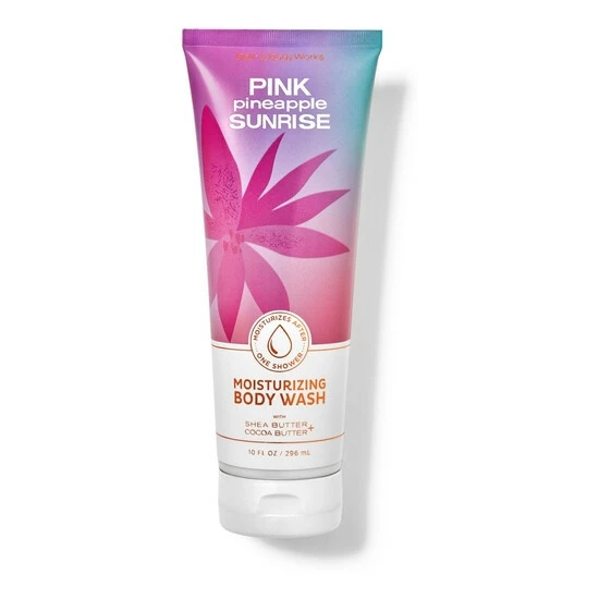 Bath & Body Works Pink Pineapple Sunrise Moisturizing Body Wash 10 Fl Oz / 296 ML 4 Bath & Body Works Pink Pineapple Sunrise Moisturizing Body Wash 10 Fl Oz / 296 ML - Image 2
