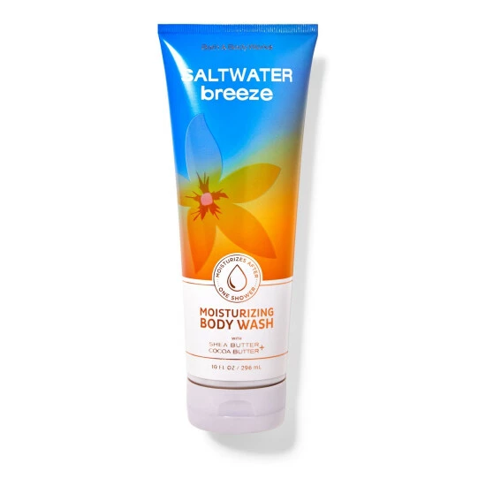 Bath & Body Works Saltwater Breeze Moisturizing Body Wash 10 Fl Oz / 296 ML 3 Bath & Body Works Saltwater Breeze Moisturizing Body Wash 10 Fl Oz / 296 ML