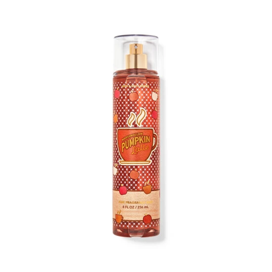Bath & Body Works Marshmallow Pumpkin Latte Fine Fragrance Mist 8 Fl Oz / 236 ML 2 Bath & Body Works Marshmallow Pumpkin Latte Fine Fragrance Mist 8 Fl Oz / 236 ML